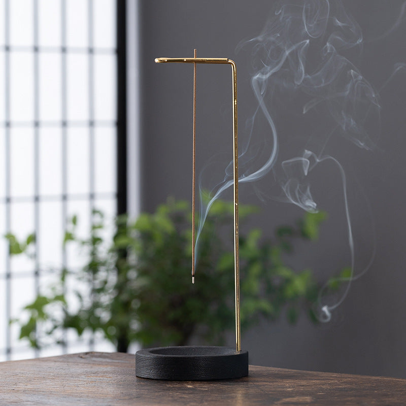 Modern Zen Inverted Incense Burner Upside Down Stick Incense Holder Tabletop Home Decor