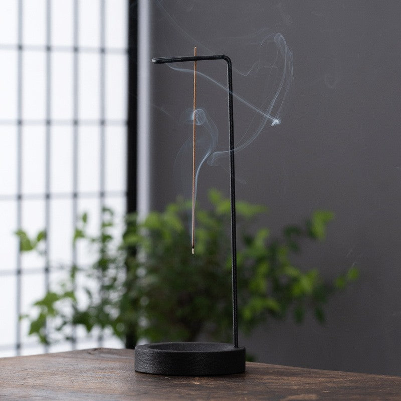 Modern Zen Inverted Incense Burner Upside Down Stick Incense Holder Tabletop Home Decor