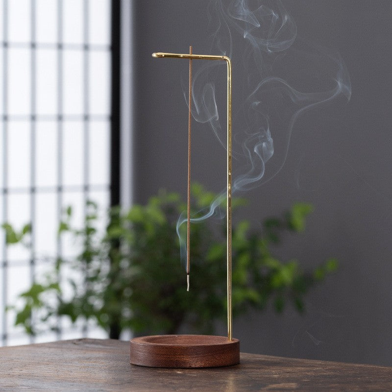 Modern Zen Inverted Incense Burner Upside Down Stick Incense Holder Tabletop Home Decor