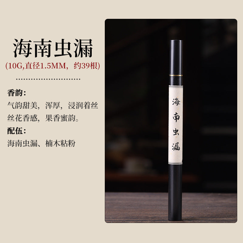 Natural Agarwood & Sandalwood Incense Sticks | Premium Handcrafted Aromatherapy in Clear Tube