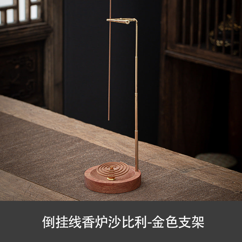 Modern Zen Inverted Incense Burner Upside Down Stick Incense Holder Tabletop Home Decor