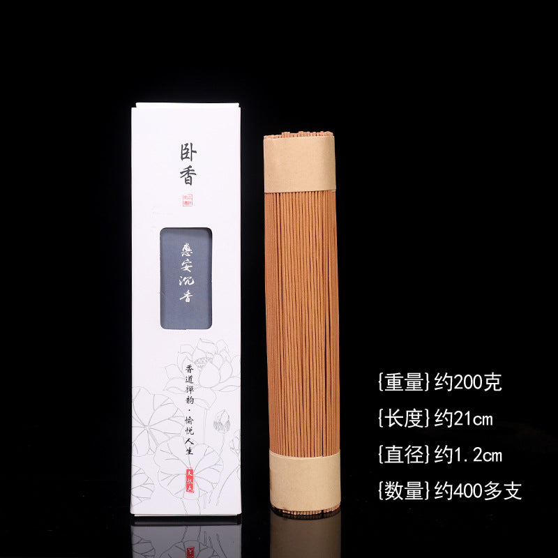 Natural Handcrafted Stick Incense Gift Box - Approx. 400 Sticks (200g) for Meditation, Yoga & Home Aromatherapy