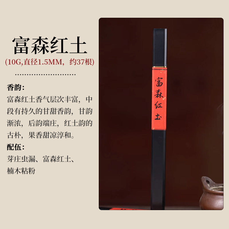 Natural Agarwood & Sandalwood Incense Sticks | Premium Handcrafted Aromatherapy in Clear Tube